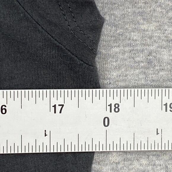 Reebok Shirt Womens Large Dark Gray Short Sleeve Tee Athletic Running Gym Cotton - Picture 8 of 10